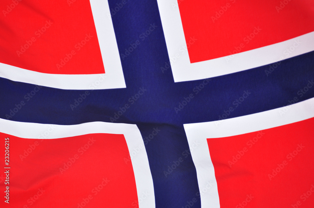 Fototapeta premium Norwegian Flag