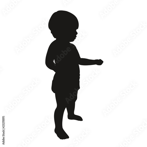 Silhouette bébé
