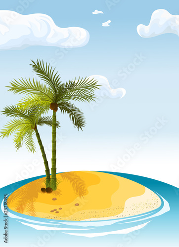 Palm island
