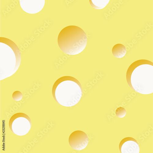 A piece of cheese isolated on white background.