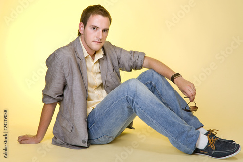 Portrait of young man