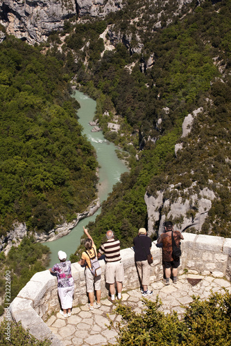 Canvastavla Promontoir au dessus du Verdon