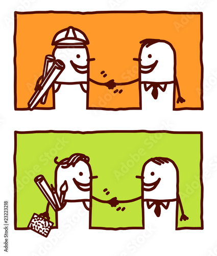 people handshakes