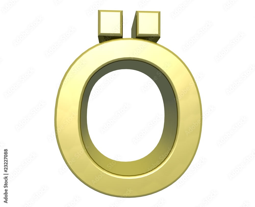 Buchstabe ö Buchstabe ö