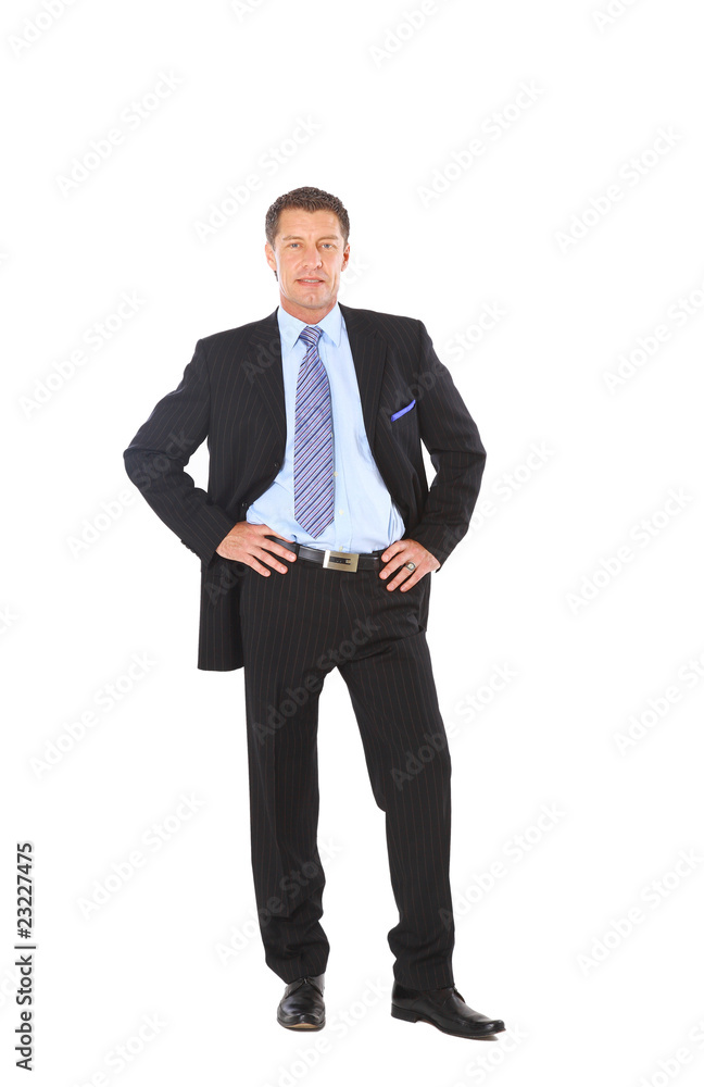Full length portrait of a successful mature business man Full length portrait of a successful mature business man