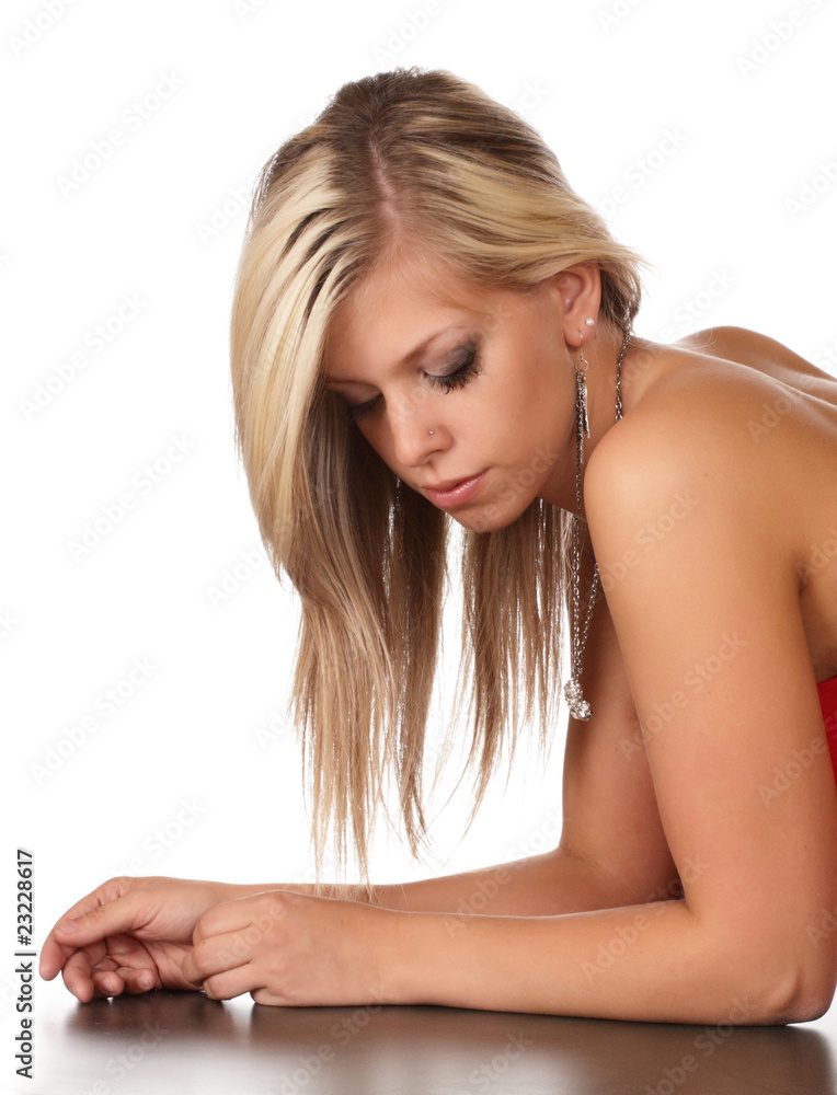 beautiful blond woman beautiful blond woman