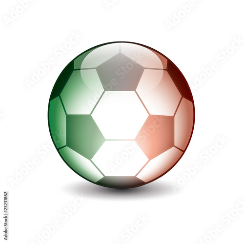 pallone calcio luminoso Italia