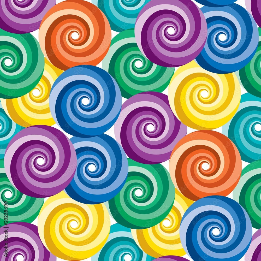 Seamless vivid swirl pattern Seamless vivid swirl pattern