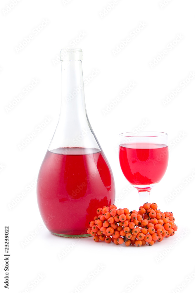Red wine and rowan Red wine and rowan