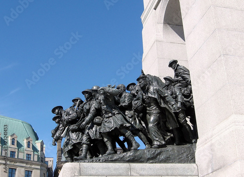 Ottawa War Memorial detail 2008