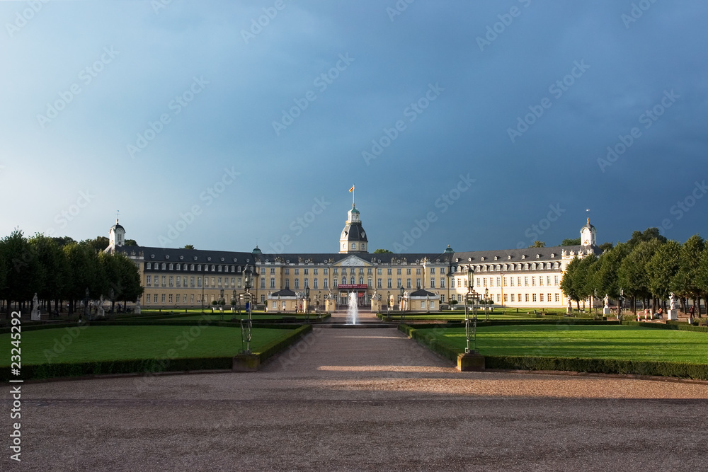 Obraz premium Karlsruher Schloss