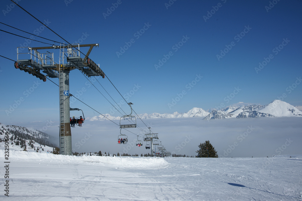 Obraz premium sport montagne 04