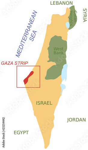 Gaza strip.