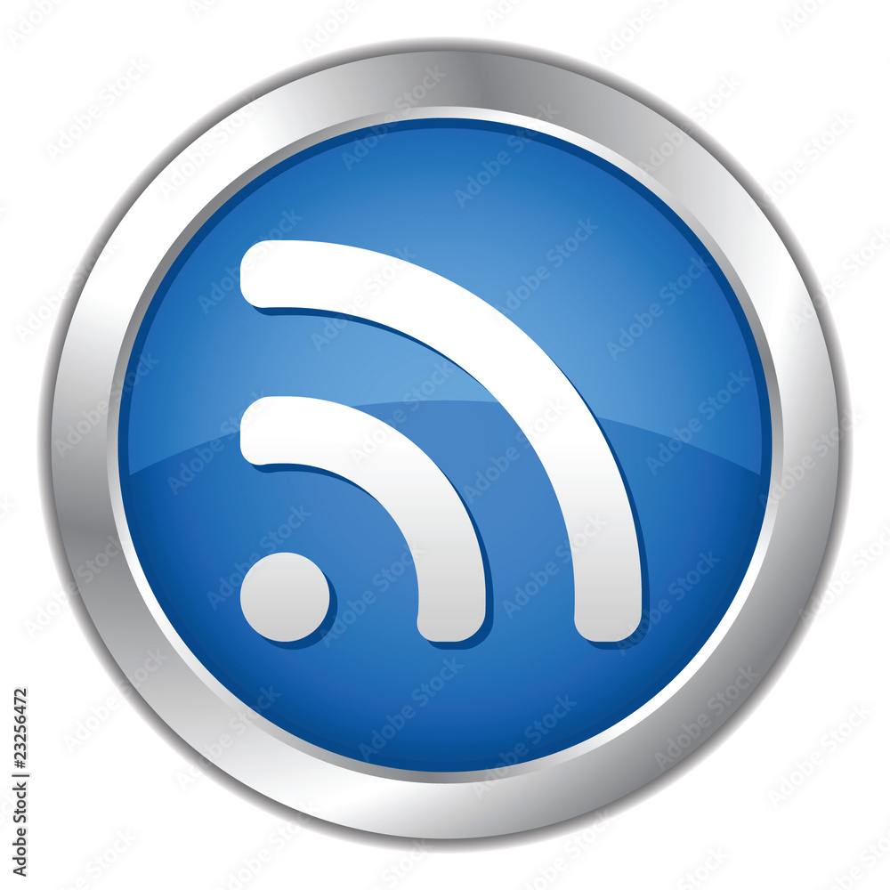 Web 2.0 Blue Button. Vector illustration. Web 2.0 Blue Button. Vector illustration.