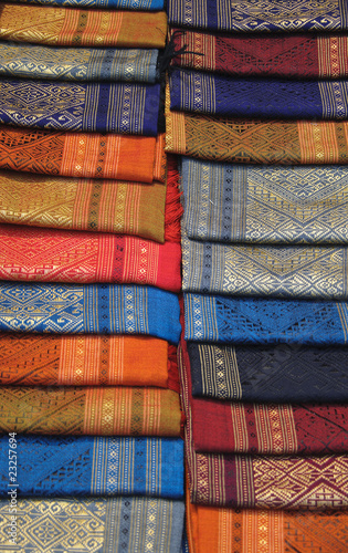 Wallpaper Mural Seidenstoffe, Laos Torontodigital.ca