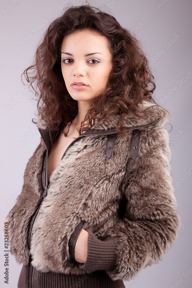 Young and beautiful woman posing Young and beautiful woman posing