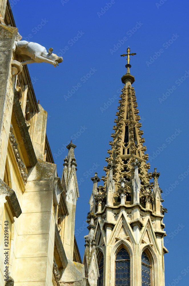 Fototapeta premium gothic architecture background