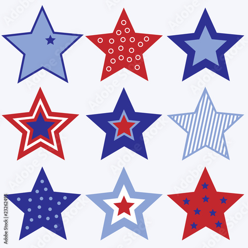 Fourth of July Stars