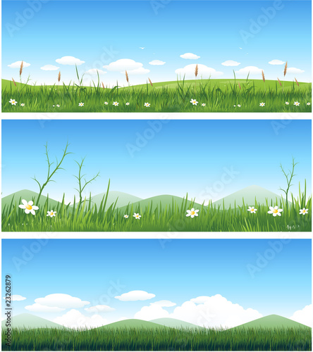 Nature landscape background