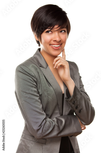 Pretty Thinking Multiethnic...