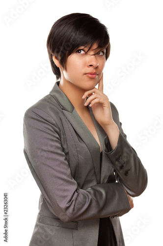 Pretty Thinking Multiethnic...