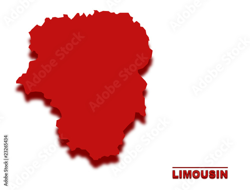 carte limousin rouge vierge