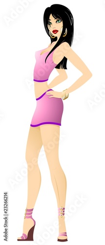 Ragazza Sexy Moda-Sexy Fashion Girl