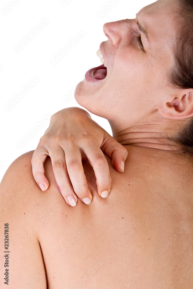 Hurting neck and shoulder Hurting neck and shoulder
