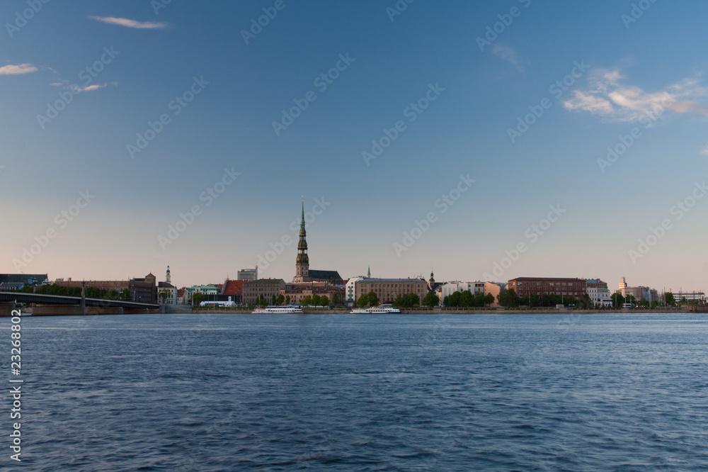 Old Riga near river