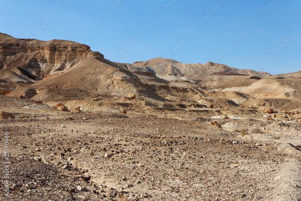 Rocky desert landscape Rocky desert landscape