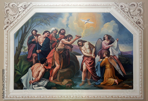 Wallpaper Mural Baptism of the Lord