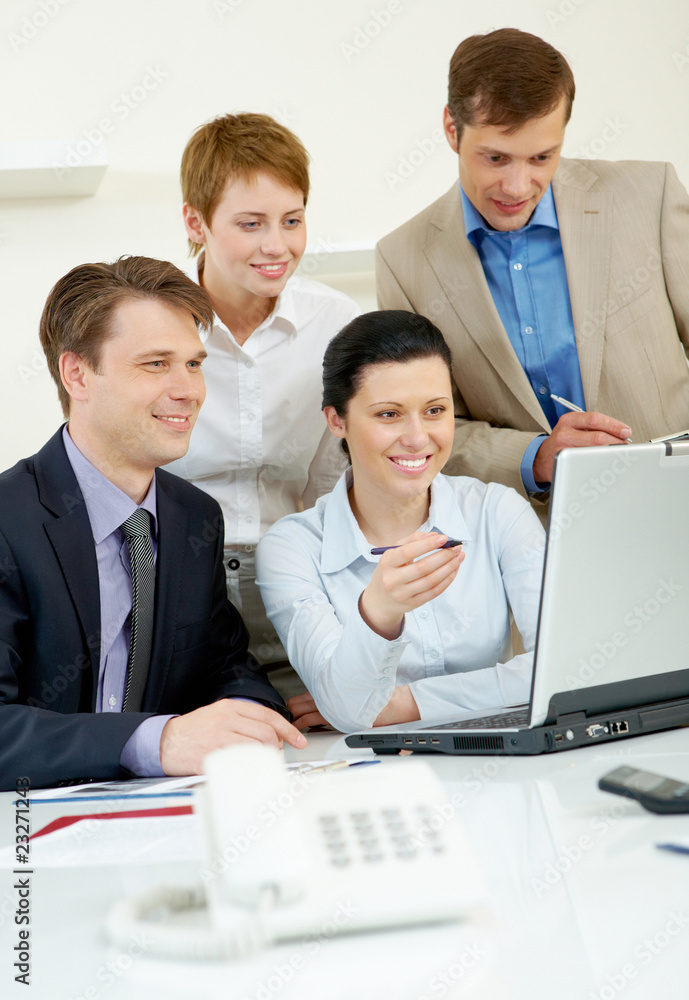 Fototapeta premium Office work