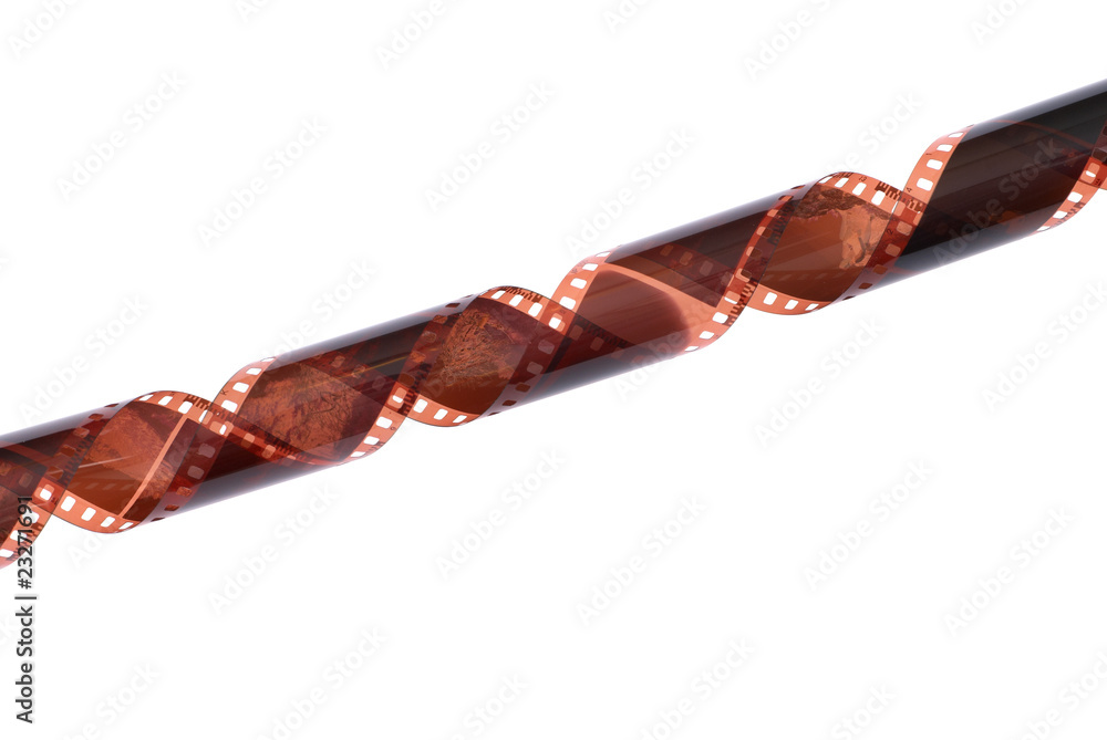 Fototapeta premium Old photographic film