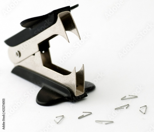 Anti stapler isolated on white background