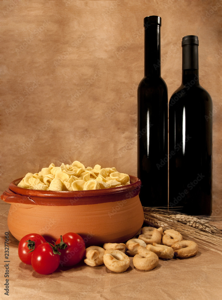 Naklejka premium food puglia