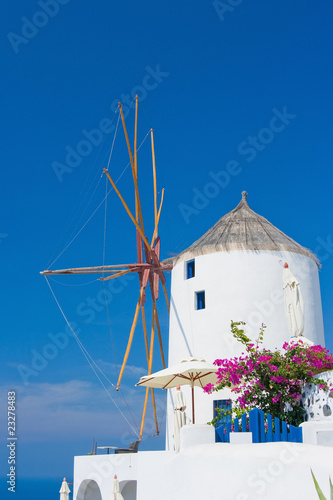 Santorini Windmill