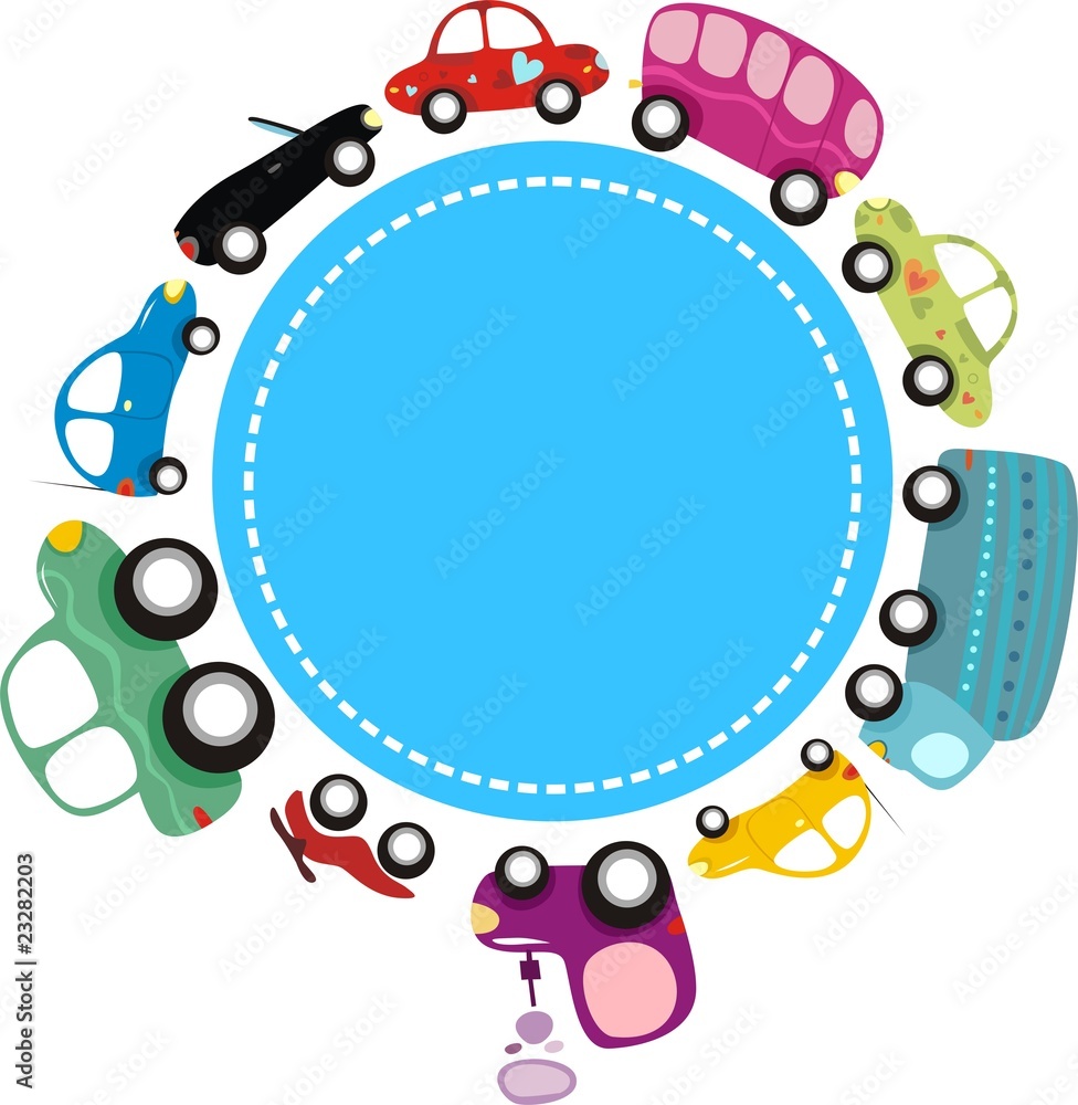 Obraz premium transport set