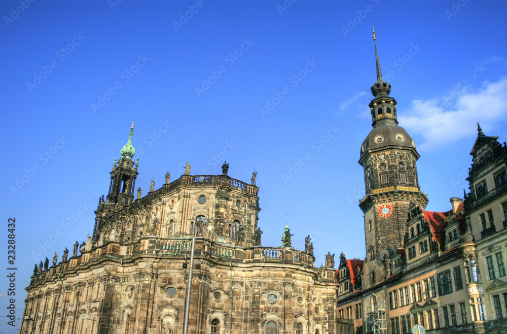 Dresden - Hofkirche / Kathedrale