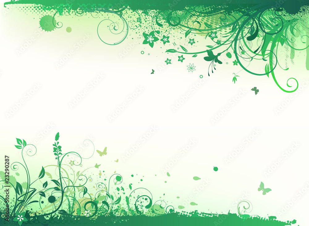 floral background floral background