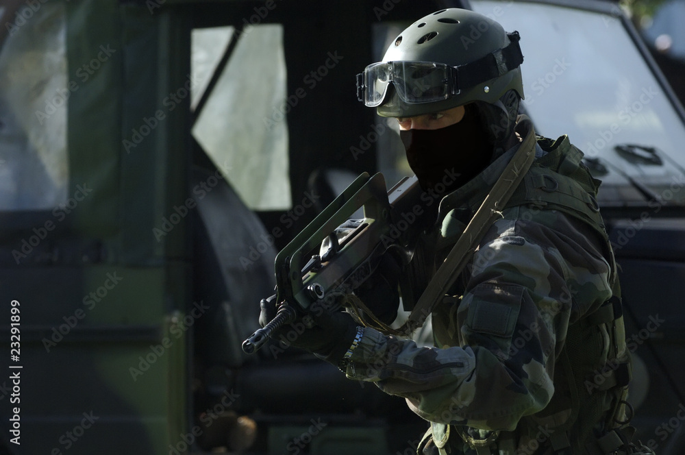 Obraz premium soldat 1