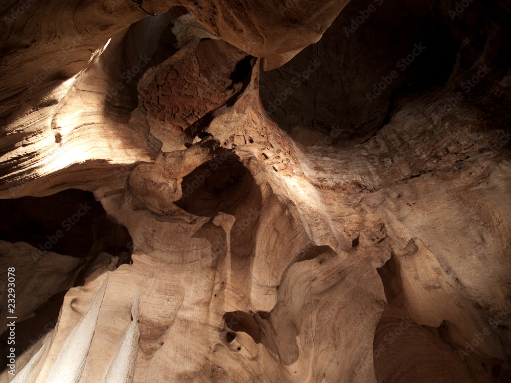 Ceiling cave