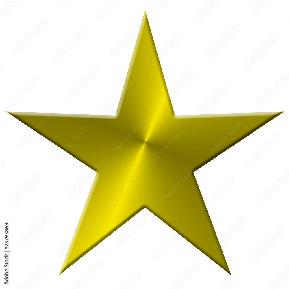 Obraz premium Stern gelb 