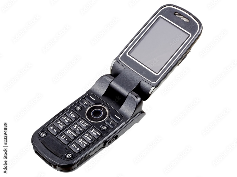 Mobile phone isolated on white background Mobile phone isolated on white background