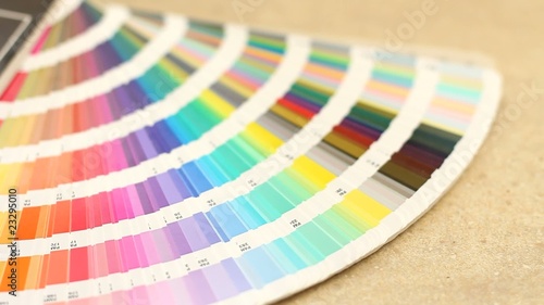 Pantone color guide spectrum
