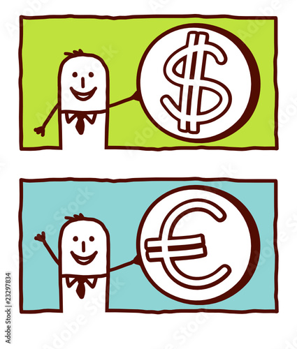 dollar & euro