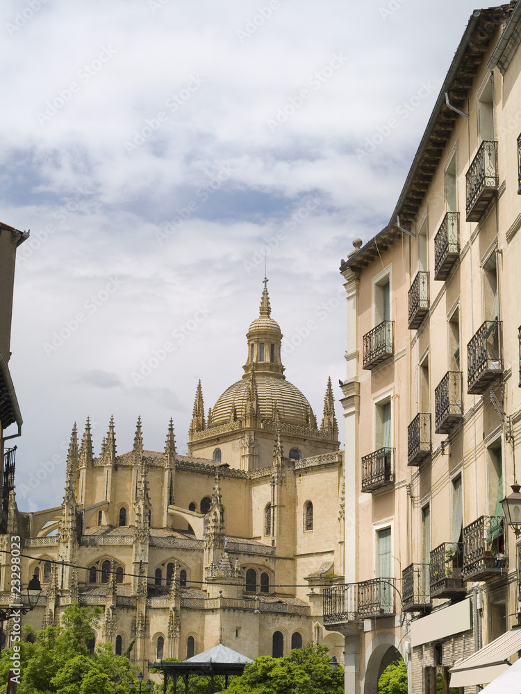 Catedral de Segovia, ciudad histórica,España