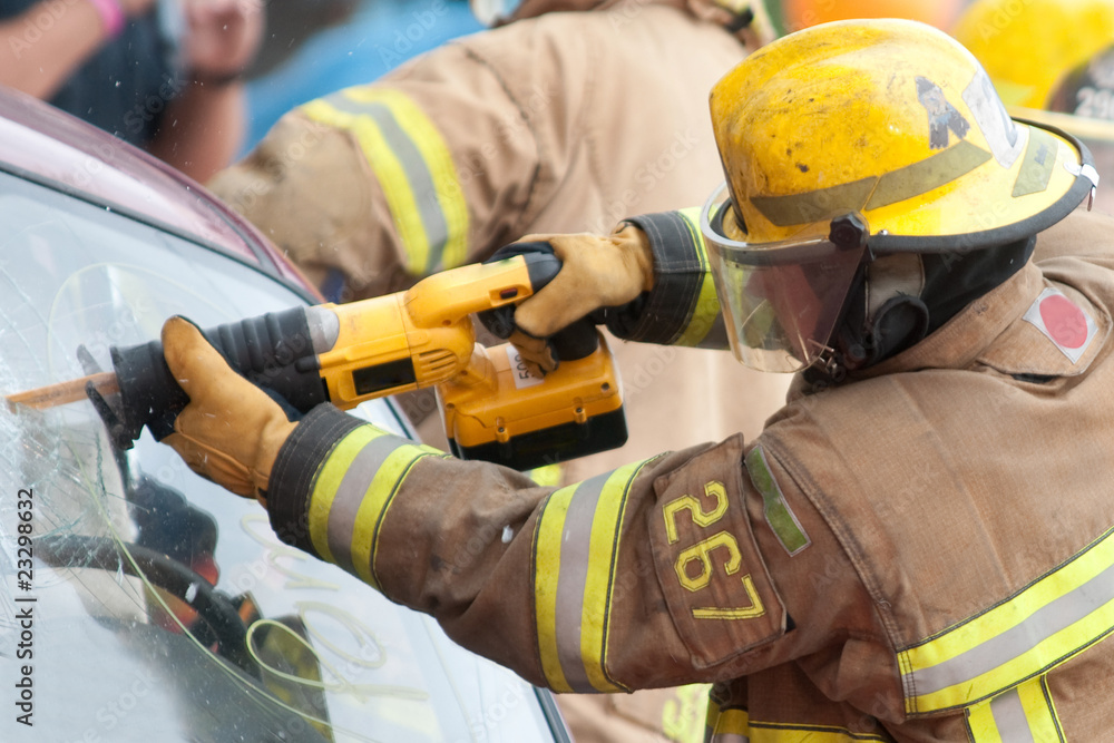 Fototapeta premium Fireman