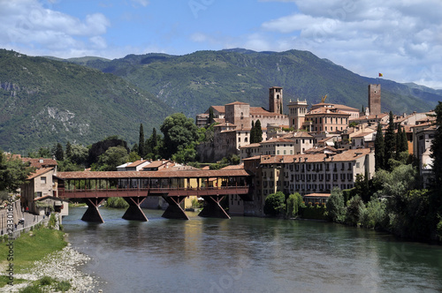 ponte degli vecchio bassano del grappa provicia di vicenza venet photo