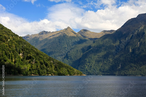 Doubtful Sound Landscape in New Zealand