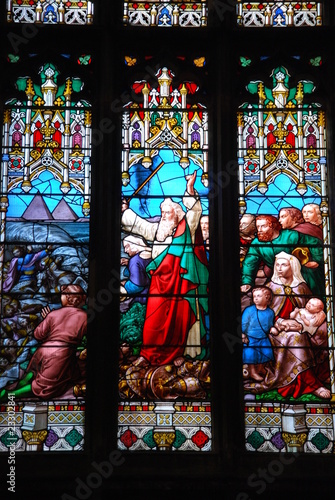 Religious stained glass windows